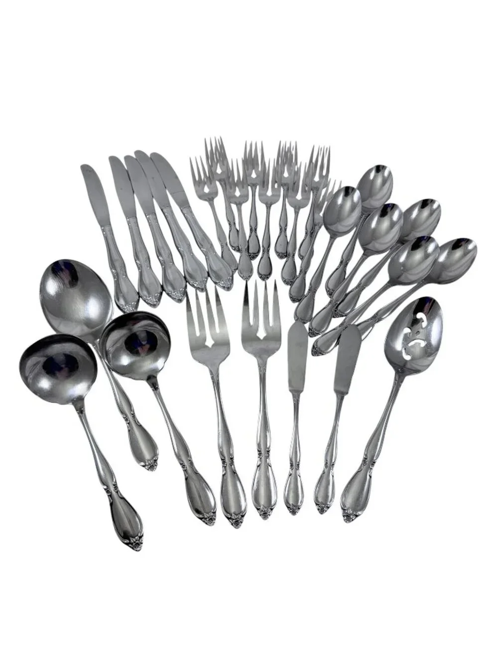 Chatelaine Stainless Steel Oneida Community Flatware 28 Misc. Pieces